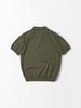 Deowedeoijeueosseom Park Collar Polo Knit (Khaki)