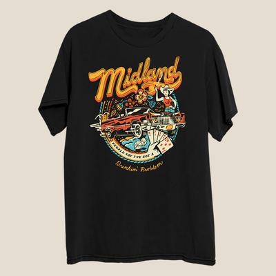 Raro Midland Band Colección de Algodón Regalo Para Fan S a 5XL Camiseta K445 Camiseta Unisex