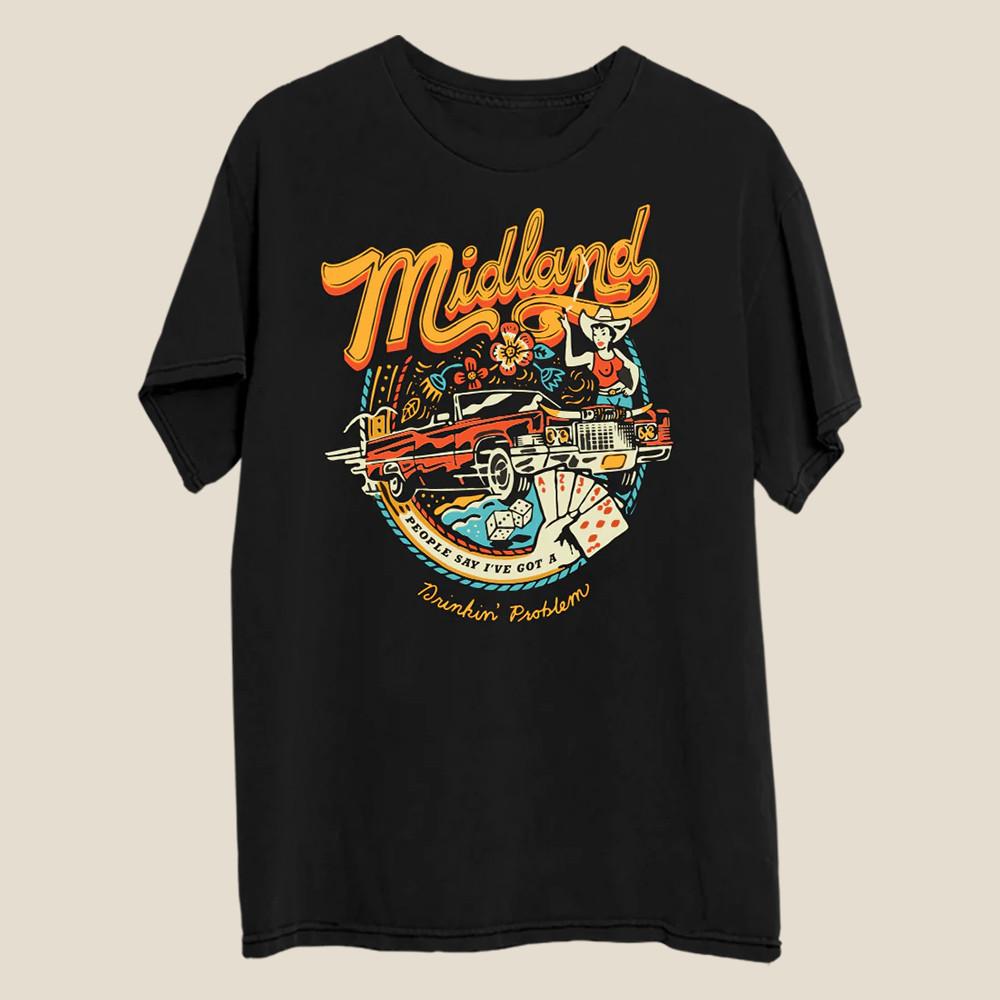 

Rare Midland Band Cotton Collection Gift For Fan S to 5XL T-shirt K445 Unisex T-Shirt XXXXL