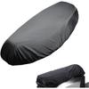 Oxford Fabric Waterproof Motorcycle Seat Cover Black UV Protection Dustproof Fit For Mopeds Scooters Electric Vehicles