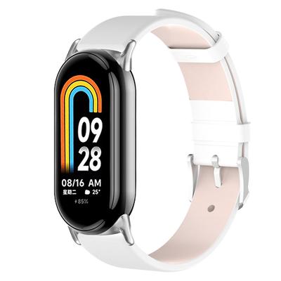 For Xiaomi Smart Band 9 NFC/Band 9/Band 8 NFC/Band 8 Leather Watch Bands 14mm Replacement Bracelet Strap