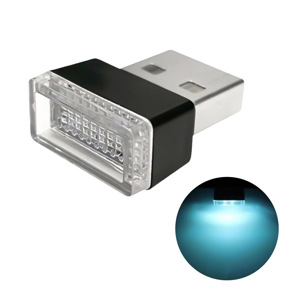 

Yousheng Car Atmosphere Lights USB LED Ambient Lighting Plug-in USB Decor Night Light Universal Auto Interior Accessories