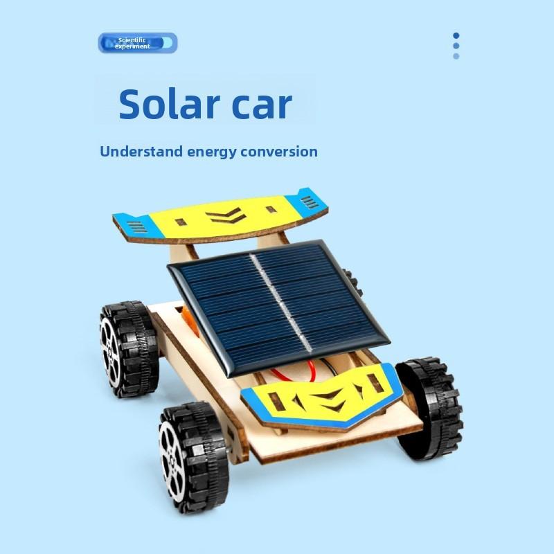 Science Diy Solar Car Kit For Students Educational Physics Toy For Handson Learning