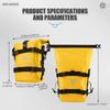 Waterproof Motorcycle Bumper Bag Large Capacity Motorcycle Repair Tool  Motorcycle Accessories