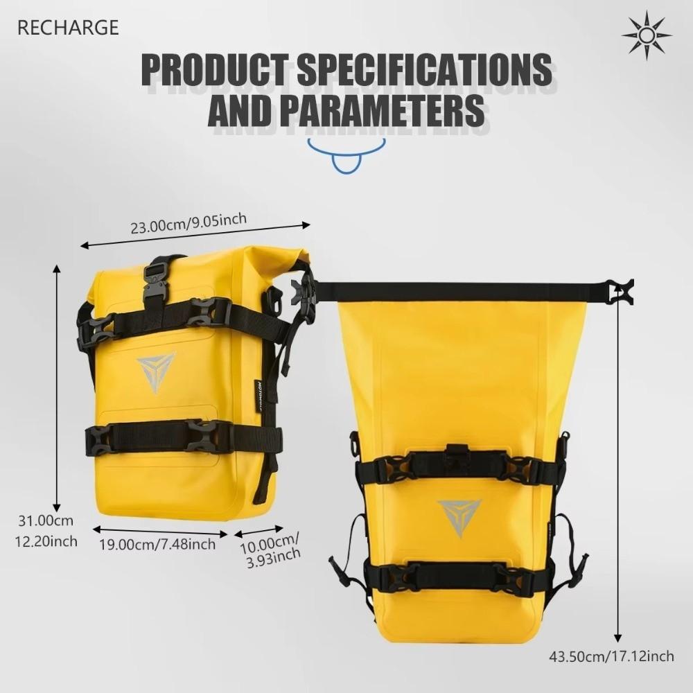 Waterproof Motorcycle Bumper Bag Large Capacity Motorcycle Repair Tool  Motorcycle Accessories