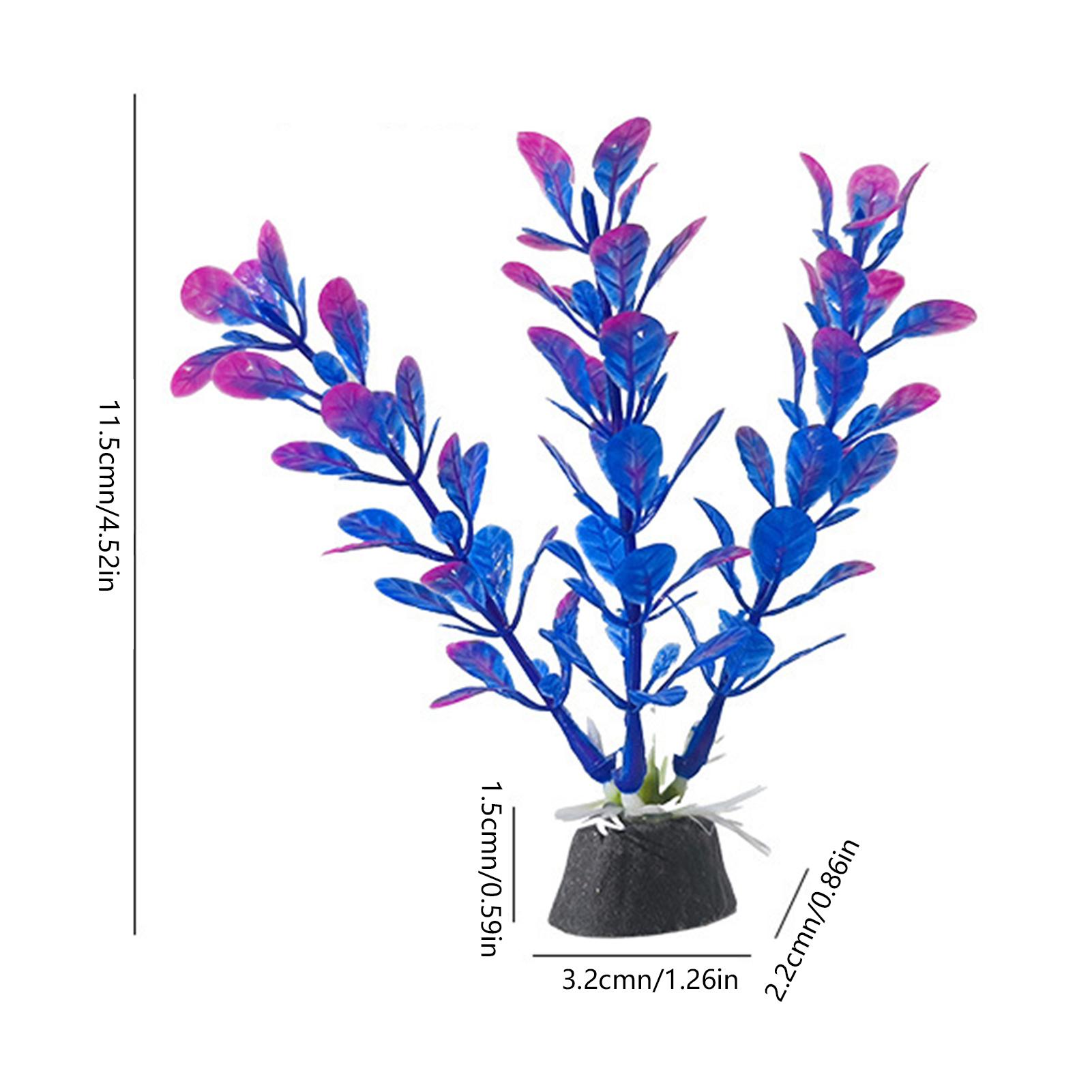 

Artificial Aquarium Decor Plants Water Weeds Ornament Aquatic Plant Fish Tank Grass Decoration Accessories Aquarium Decorations