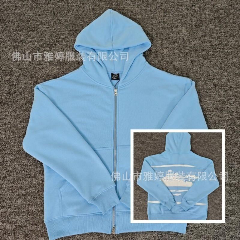 Corteiz Alcatraz Badge Patchwork Windbreaker Jacket Loose Fit Streetwear Unisex Lightweight Outerwear