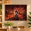 5D Diamond Painting Child's Play Chucky Tiffany DIY Full Drill Diamond Art Kit Home Decoration
