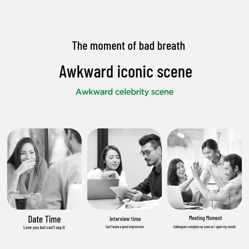 CanBan Portable Mouthwash Strips - Green Grape & Bamboo