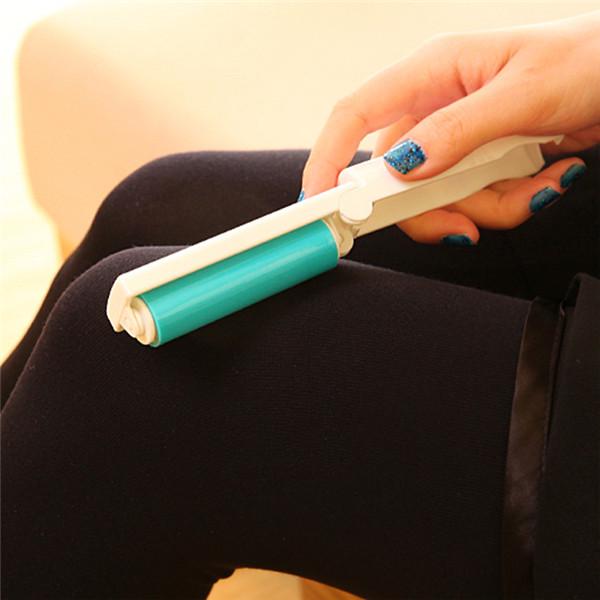 Portable Folding Type Washable Reusable Roller Sticky Dust Brush Pet Clothes Furniture Clean