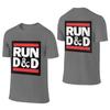 Run D And D Fitted Reversible Tshirt Street Lazy Home Comfort Cotton Tee
