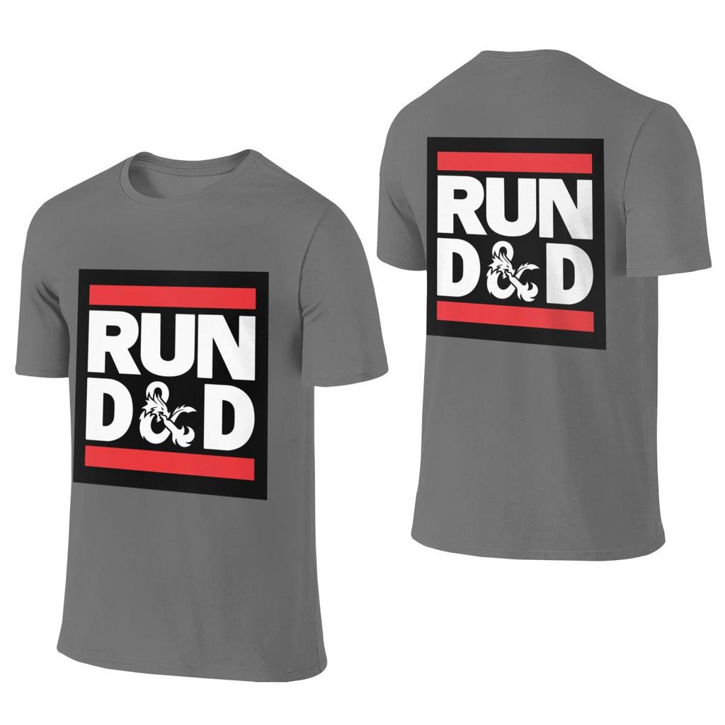 Run D And D Fitted Reversible Tshirt Street Lazy Home Comfort Cotton Tee