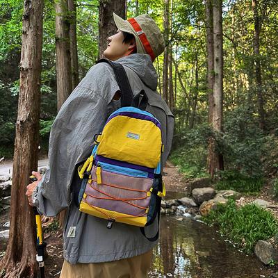 Zaino da donna, borsa da scuola casual di grande capacità, stile sportivo da esterno, zaino leggero da alpinismo e da viaggio
