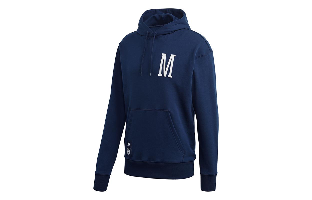 Adidas Sweatshirts Men s Navy Blue Hooded Moderate Regular FR3986 S