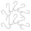 100Pcs S Shaped Hooks Heavy Duty Stainless Steel Kitchen Organizer Utensils Hangers Over Door Closet Clothes