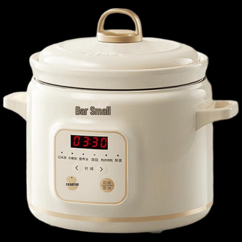 Little Bear Programmable Electric Ceramic Stew Pot CN plug (adapter included)