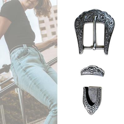 Casual Wear Denims Belt Buckles Fashionable Rustproof Elegant Belt Buckles for Fashion Enthusiasts