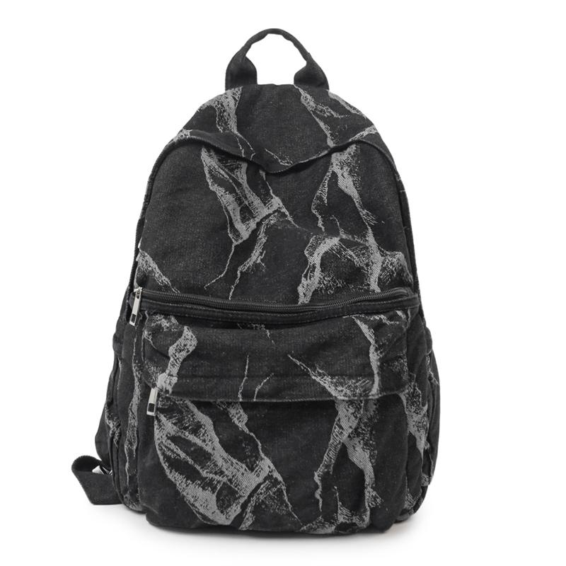 Denim Backpack Travel Lightweight Backpack