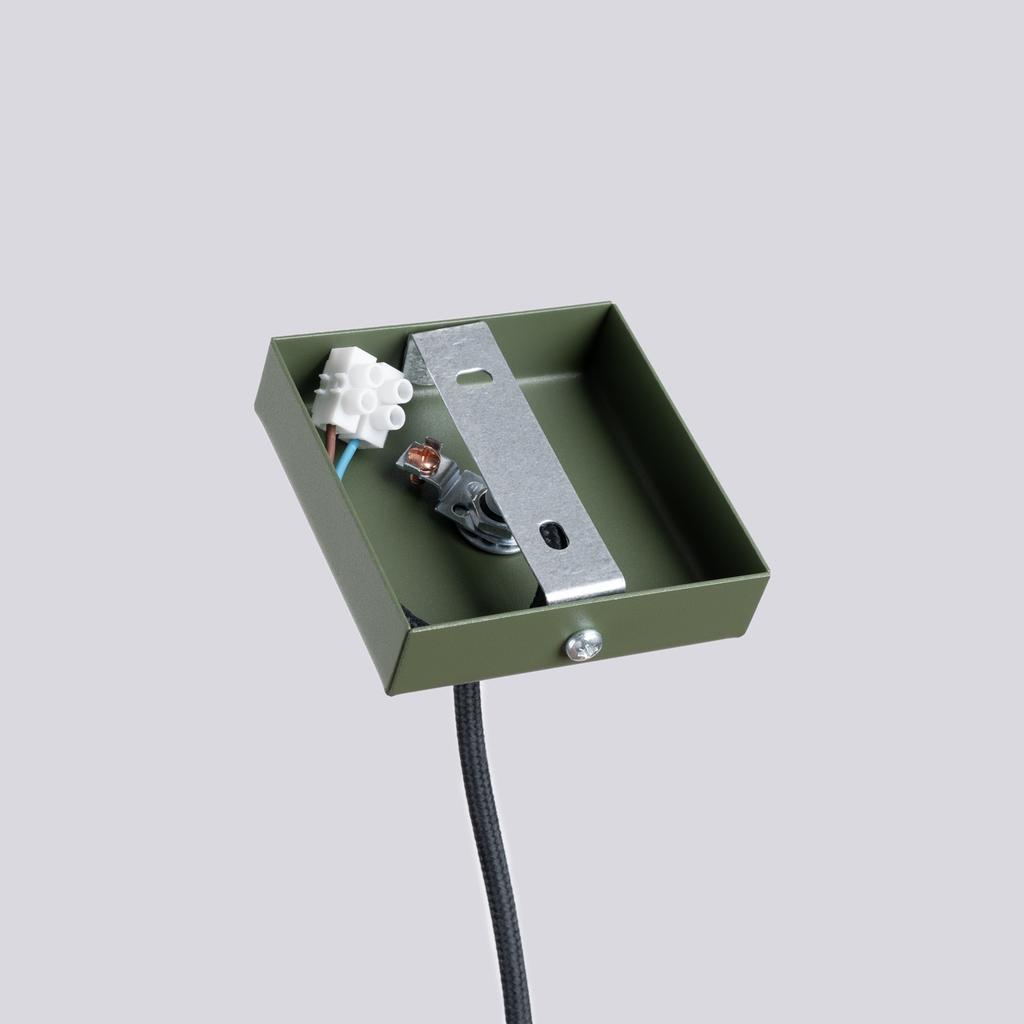 Lampa Wisząca Lagos 1 Gu10 Zielony Oliwkowy Sollux Sl.1484