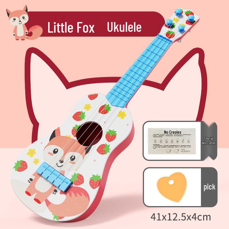 Ukulele Guitar Simulation Educational Toy for Early Learning and Gift for Kids