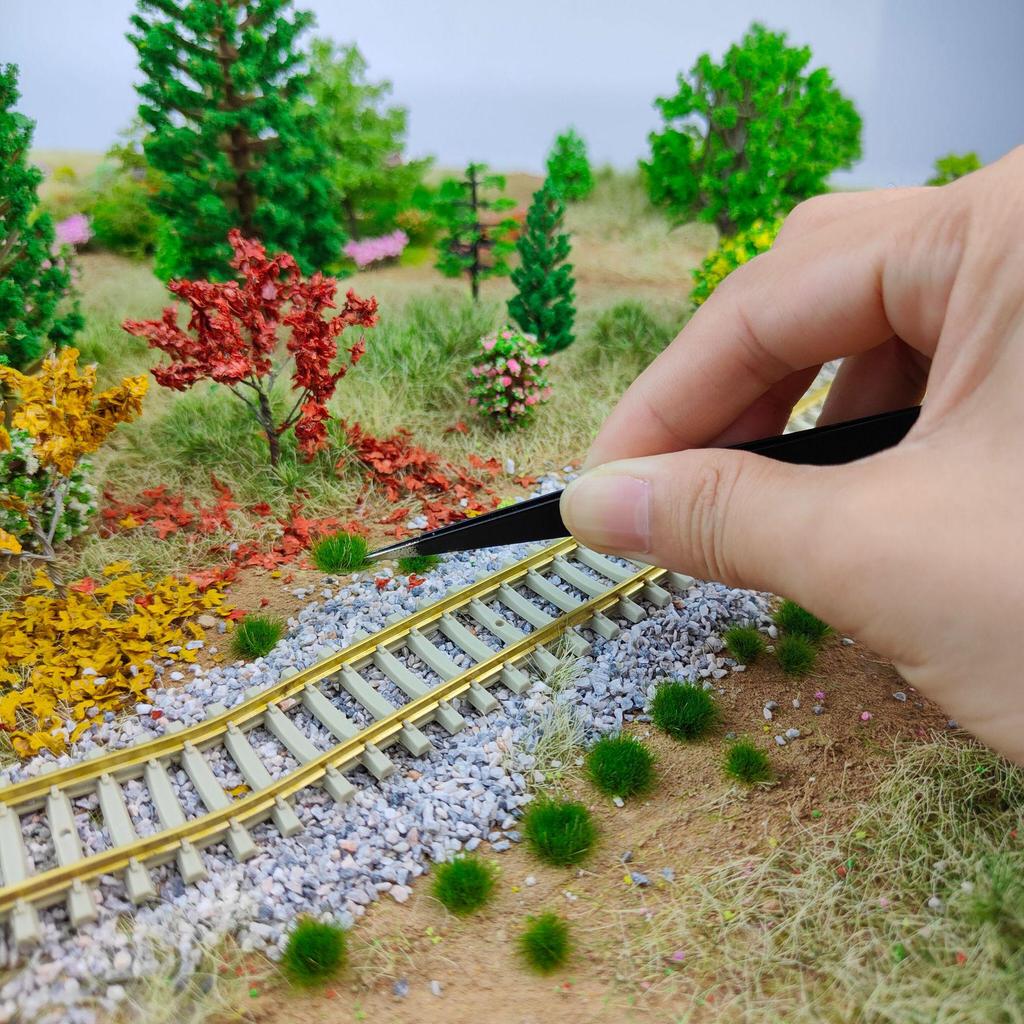 5mm Model Train Static Grass Tufts for DIY Miniature Landscape Scenes