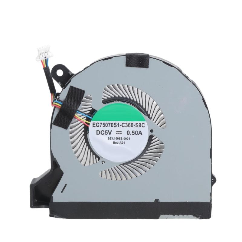CPU GPU Fan Laptops Cooling Fan DC5V 4Pin 4wires Coolers for V17 VN7-793G / V15 VN7-593G Laptops Part