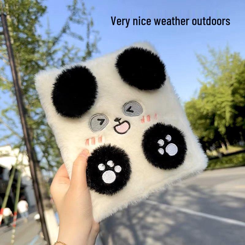 Fluffy Cute Three-Inch Loose-Leaf Card Album - High-Value Storage for Girls Chasing Stars