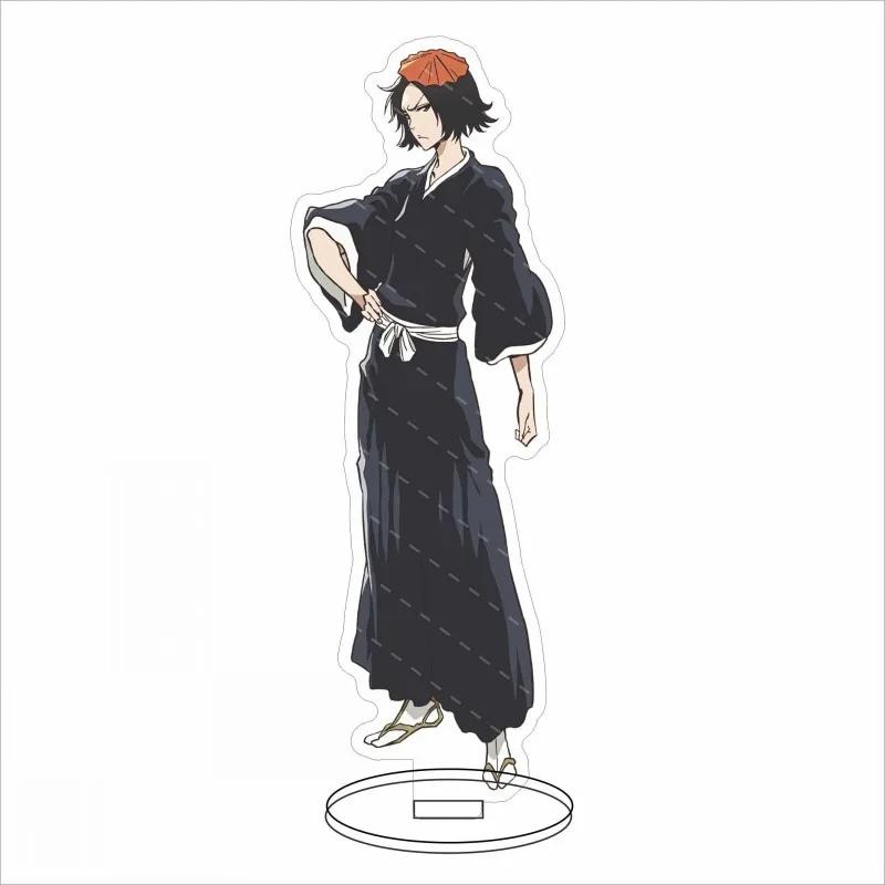 JP Anime Bleach Thousand-Year Blood War Arc Kurosaki Ichigo Ishida Uryuu Acrylic Figure Standing Model Tetsuya Fans Gift