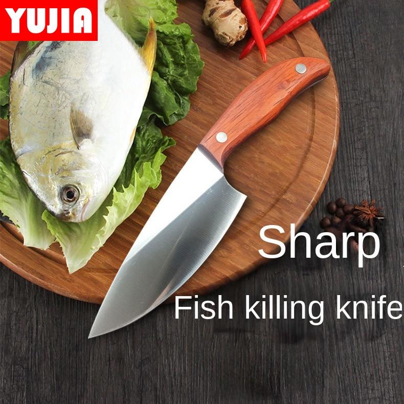 

Рыболовный нож из нержавеющей стали, кухонные ножи для пилинга, нож для мяса, нож для суши, нож для фруктов с чехлом для ножа