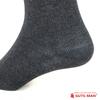 Gutsman Thinnest Force Organic Size L Midnight Gray Five-Toe Socks, Self-Defense Cotton, Deodorizing, (27-29cm),