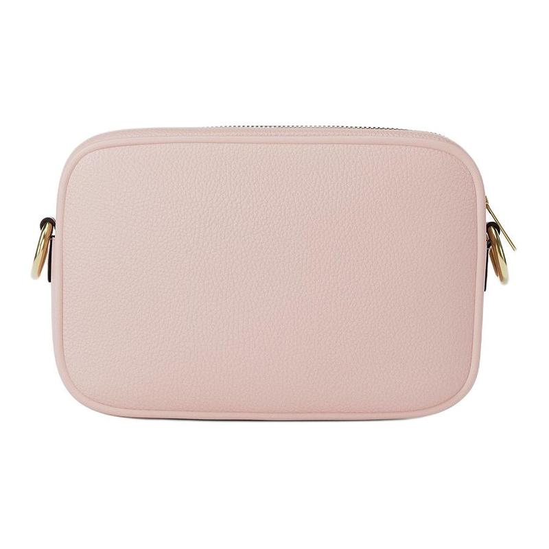Michael Kors Jet Set Travel Brand Letter Logo Cowhide Camera Bag Crossbody Shoulder Bag Large Size Women's Pink