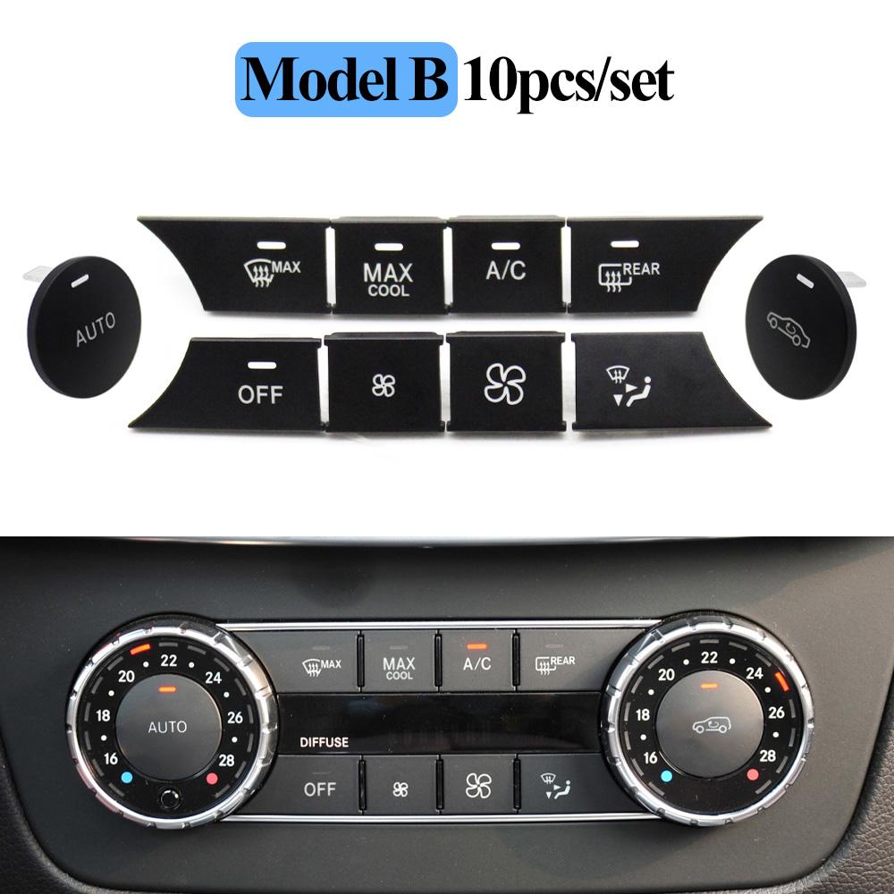 Auto Armaturenbrett Klimaanlage Windmenge Heizung Klimaregelung AC Knopf Für Mercedes Benz C GLK Klasse W204 X204 C180 C200