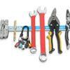 Strong Magnetic Tool Holder Rustproof Magnetic Strips Wall Holder for Hangings and Displaying Metal Object