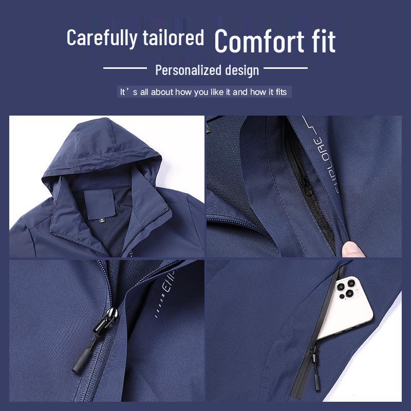 Spring & Autumn Waterproof Windproof Unisex Outdoor Jacket