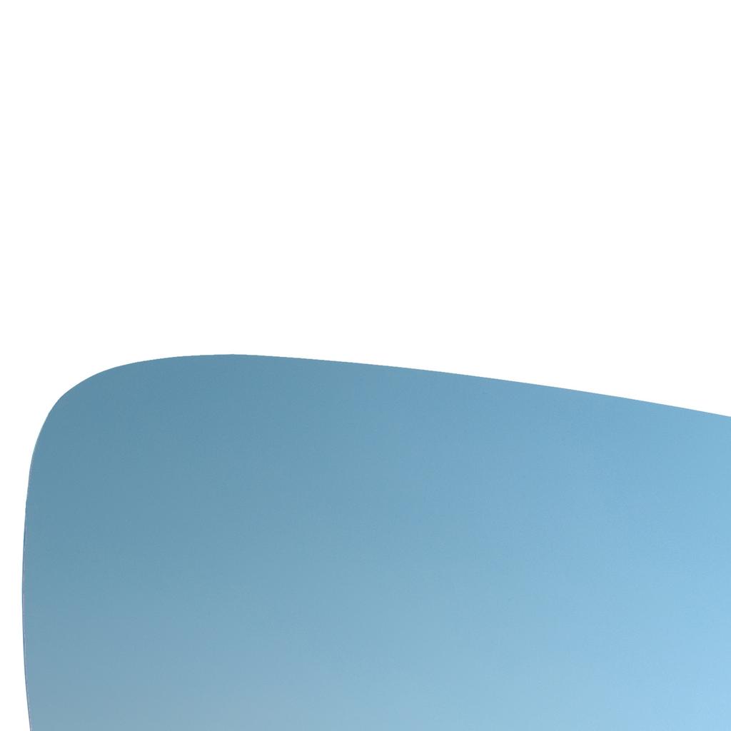 BMW 5 F07 Gran Turismo 2012- HEATED BLUE mirror insert right