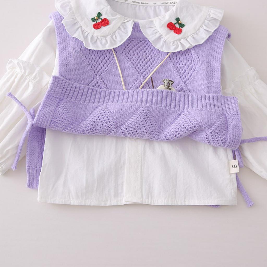 Dětská ležérní souprava s dlouhým rukávem, pohodlné každodenní oblečení