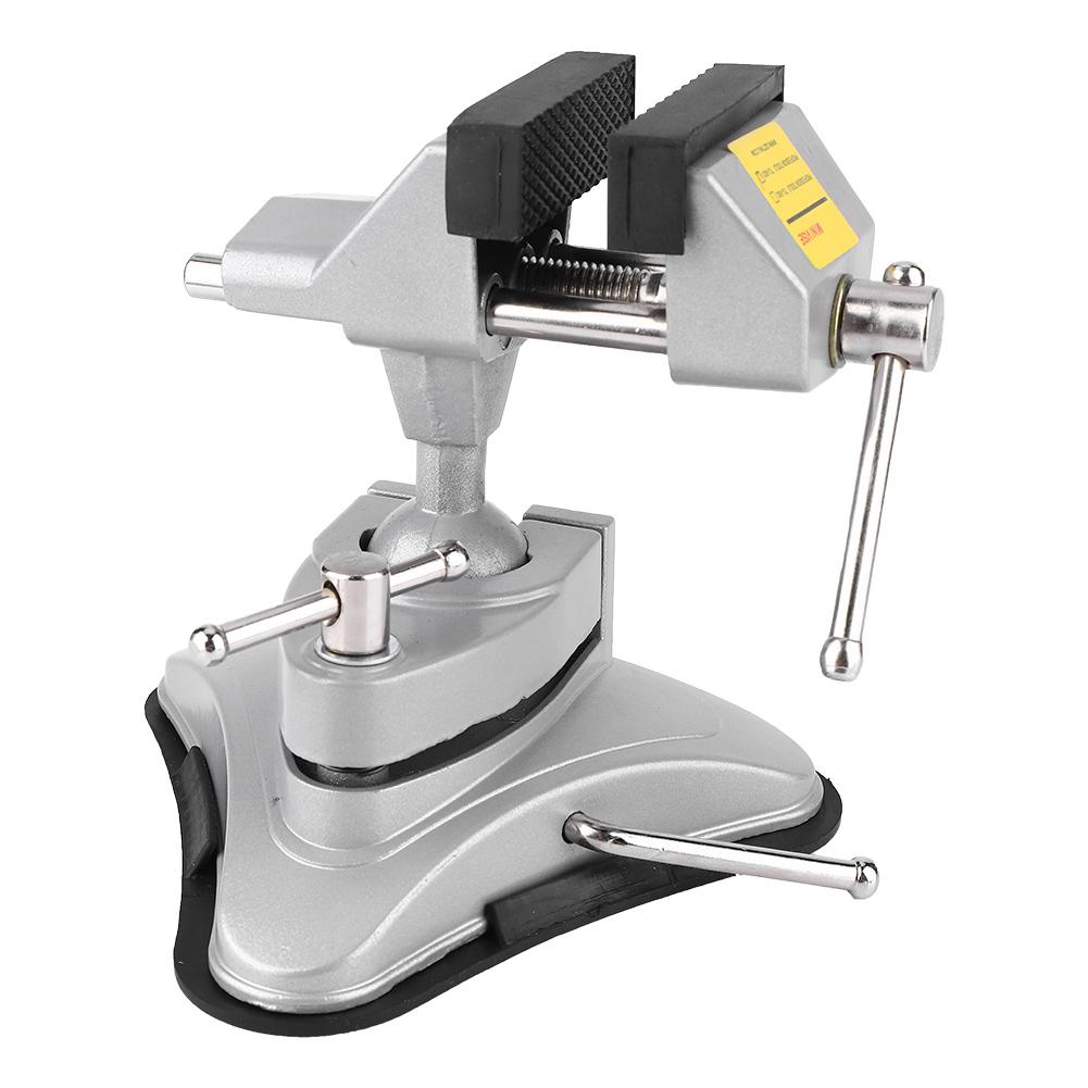 Aluminum Alloy 360 degrees Rotating Clamp Vise 70mm Jaw Width Vise Table Clamp for Workbench Woodwork