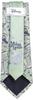 Disney Necktie DNHA0002 Silver, One Size Fits All