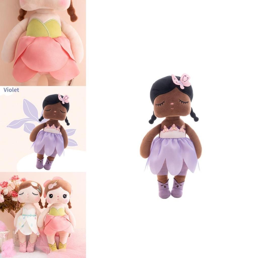 Adorabile Bambola Principessa Metoo da 13" Angela Peluche Super Morbido Coniglio Coniglietto Fioraia