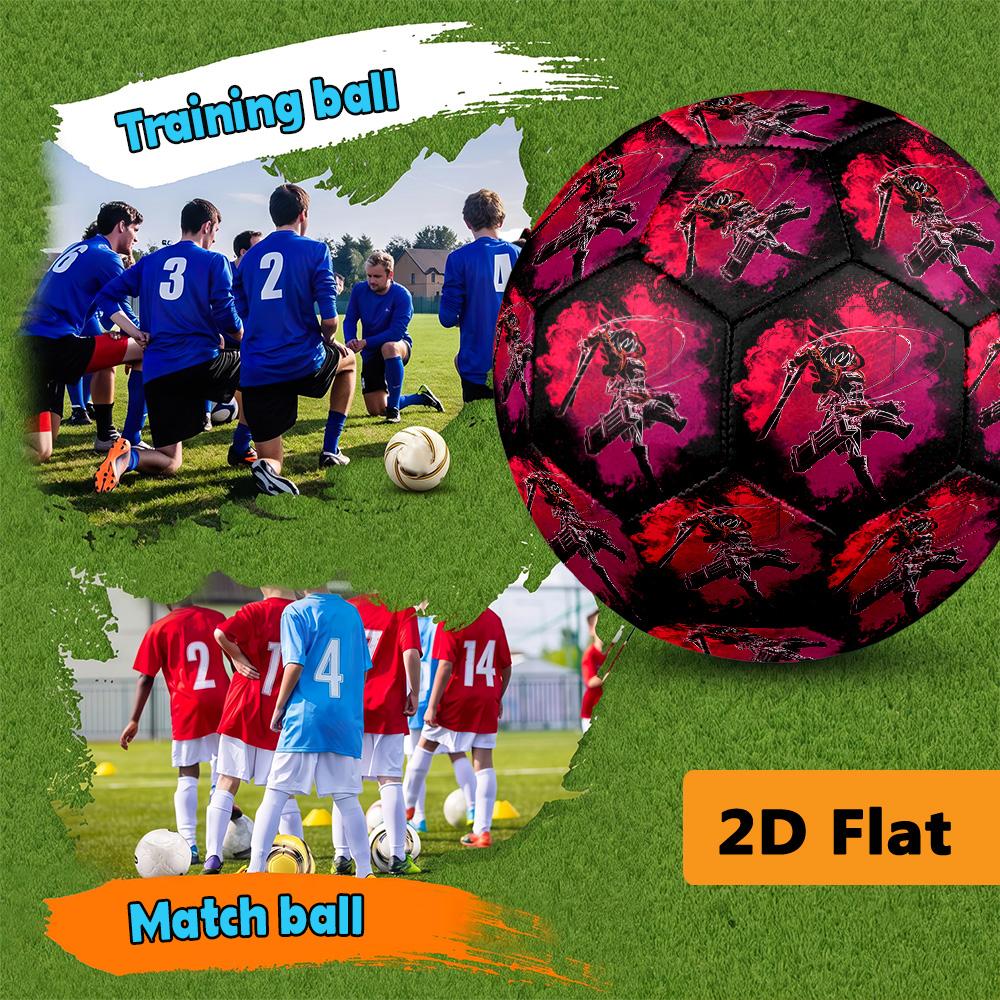 "Guardian Realm" Soccer Ball Suitable for Both Training and Competition Very Elastic Wear-resistant and Slip-resistant High Elasticity