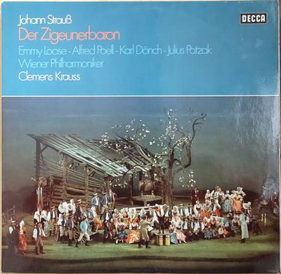 Disque Vinyle JOHANN STRAUSS JR., WIENER PHILHARM - Le Baron Tzigane KD1103412 The Decca Recor 1962 Allemagne Classique Occasion