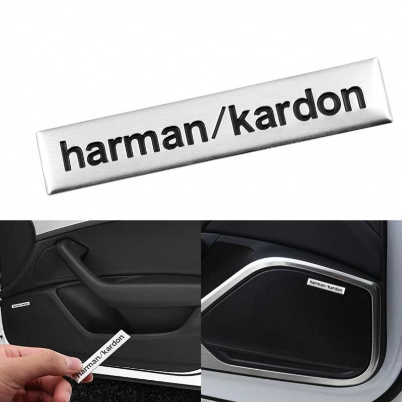 4/10/20 pièces Métal de Haute Qualité harman/kardon Haut-Parleur Hi-Fi pour Voiture Haut-Parleur Audio Badge Emblème Stéréo Autocollant Accessoires de Style pour Voiture