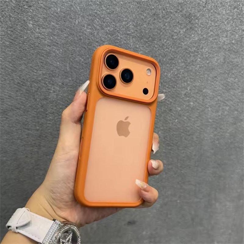 Mit Kamerasteuerungstasten-Hülle für iPhone 17 Pro Max 17Pro Schlanke Matte Durchscheinende PC TPU Stoßfeste Hülle für iPhone 17 Air