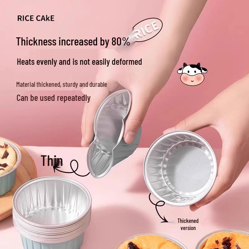 Food-Grade Rice Cake and Dessert Mold for Baking and Pudding