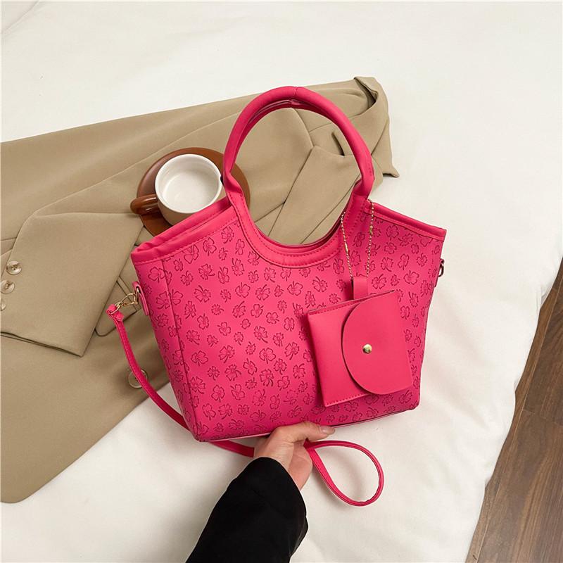 

Супер популярная в этом году сумка женская большая вместимость новая весенняя ретро модная сумка через плечо текстура премиум сумка-ведро