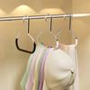 2/5Pcs Durable Circle Ring Hat Hanger Closet Hat Hanger Baseball Cap Rack Organizer Hat Hanging Holder Scarf Towel Tie Storage