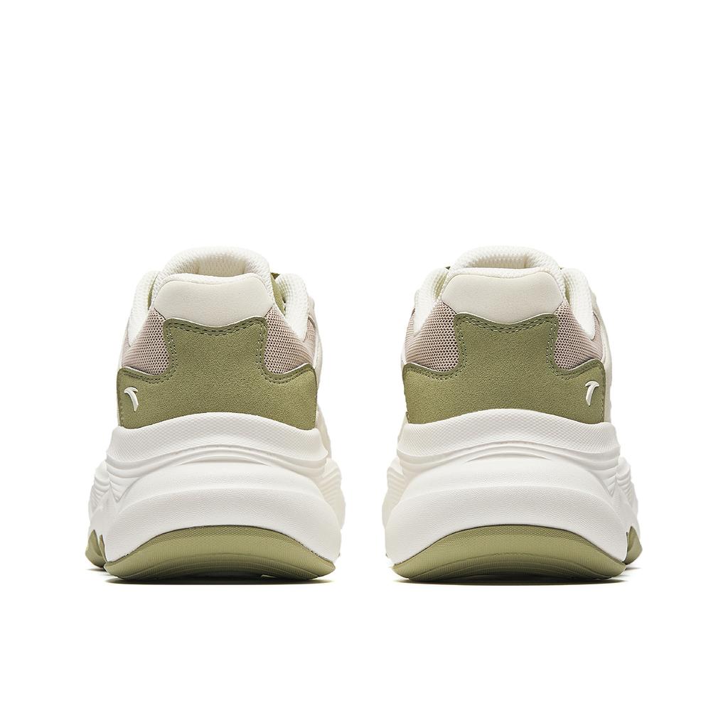 Anta Meow Shoes Casual Shoes Women's Dendrobium Green/Coarse Heather Gray/Nude Khaki 922548894-4
