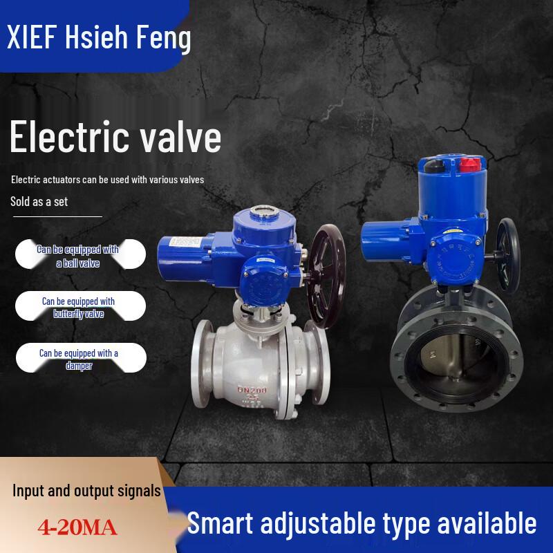 Kalei Q-type Explosion-proof Electric Valve Actuator CN plug (adapter included)