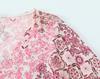 2025 Spring Women's European & American Casual Puff Sleeve Print Dress