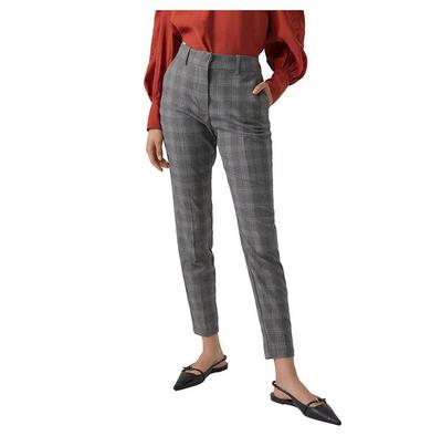 Vero Moda Malin Tapered Check Fit High Waist Pants